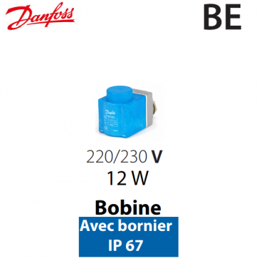 Bobine haute performance BE 018F6701 Danfoss 