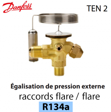 Détendeur thermostatique TEN 2 - 068Z3348 - R134a Danfoss