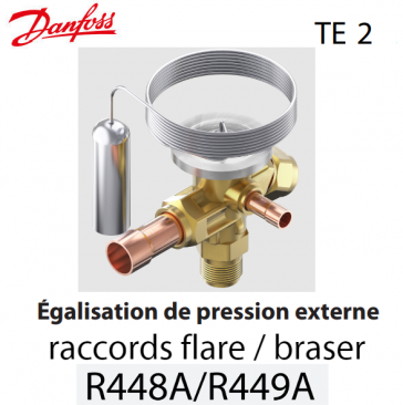 Thermostatischer Druckminderer TE 2 - 068Z3734 - R448A, R449A