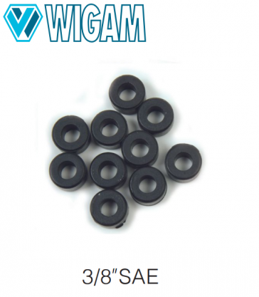 Kit de 10 joints noirs pour flexible 3/8" ”SAE 