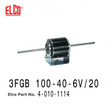 Moteur 3FGB 100-40- 6V/20 de Elco