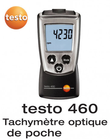 Testo 460 - Tachymètre optique de poche