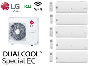 LG 5-Split mural STANDARD MU5R36.U36A0 + 4 X MS07ET.NSA + 1 X EZ12CYN.CSJ1