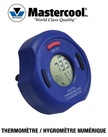 Mastercool Digitales Thermometer / Hygrometer mit drahtloser Bluetooth®-Technologie von Mastercool 