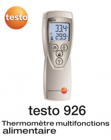 Testo 926 - Thermomètre à sonde interchangeable