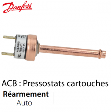 Pressostat Cartouche ACB-2UB62 - 061F8211 Danfoss 
