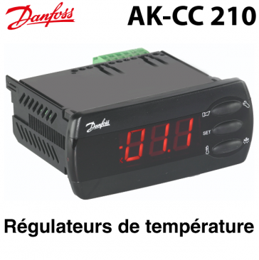 Régulateur évaporateur AK-CC 210 Danfoss