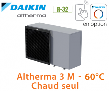 Pompe à chaleur Air/Eau Daikin Altherma 3 M Monobloc EDLA11D3V3