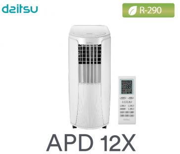 DAITSU APD 12X mobiele airconditioner