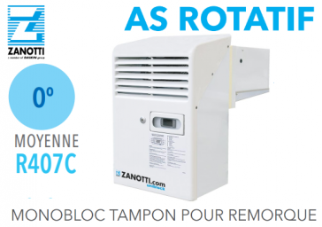 Monobloc à paroi pour remorque frigorifique MAS121T443S de Zanotti