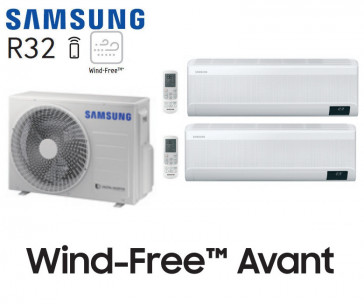 Samsung Wind-Free Avant Bi-Split AJ050TXJ2KG + 1 AR07TXEAAWK + 1 AR12TXEAAWK