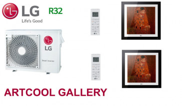 LG Bi-Split ARTCOOL GALLERY MU3R21.U22 + 1 X MA09R.NF1 + 1 x MA12R.NF1 - R32