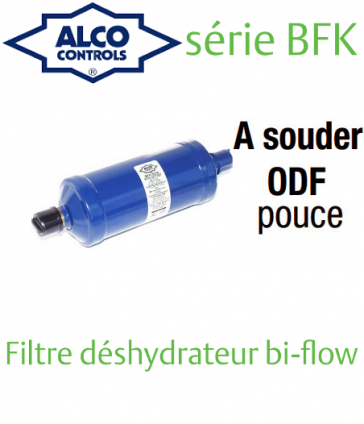 Filtre deshydrateur ALCO Bi-Flow BFK-084S - Raccordement 1/2 ODF