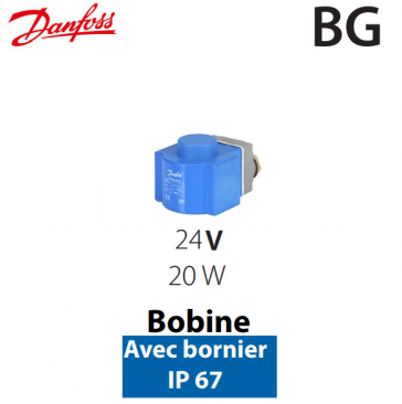 Bobine haute performance BG 018F6857 Danfoss 