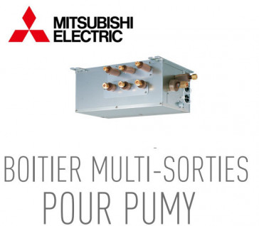 Boîtier multi-sorties pour PUMY PAC-MK54BC de Mitsubishi