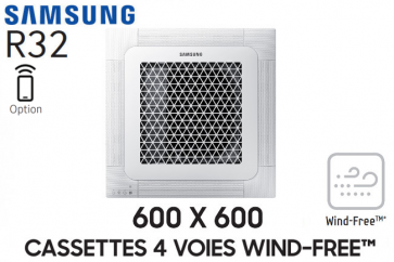 Samsung Cassette 4 voies 600x600 Wind-Free AC026RNNDKG