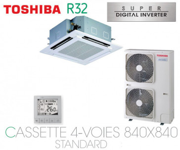 Toshiba Cassette 4-Voies 840X840 STANDARD SDI RAV-RM1401UTP-E