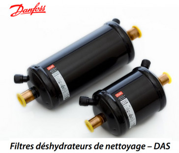 Filtres déshydrateurs de nettoyage pour conduite d'aspiration DAS de Danfoss