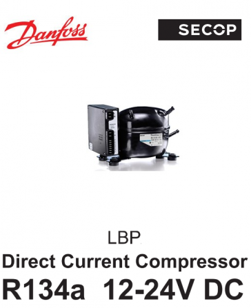 Kompressor Danfoss / Secop BD80F - R134A, 12-24V DC, mit MODULE