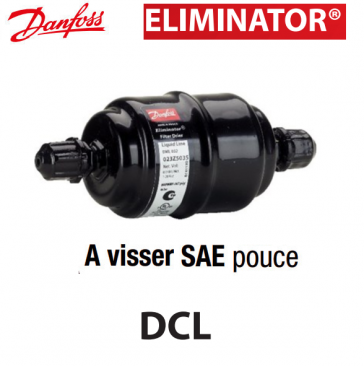 Danfoss DCL 082 filterdroger - 1/4 SAE aansluiting