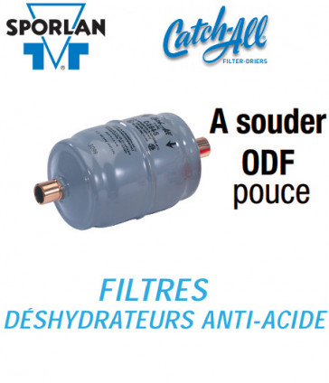 Filtre déshydrateur Sporlan C-165-S - Raccordement 5/8 ODF