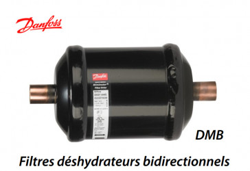 Filtres déshydrateurs bidirectionnels DMB de Danfoss