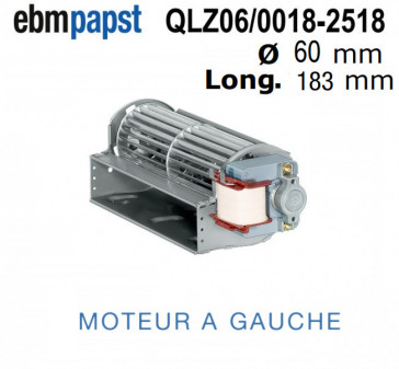 Ventilateur Tangentiel QLZ06/0018-2518 de EBM-PAPST