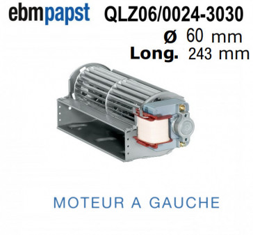 Ventilateur Tangentiel QLZ06/0024-3030 de EBM-PAPST
