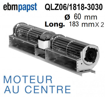 Ventilateur Tangentiel QLZ06/1818-3030 de EBM-PAPST