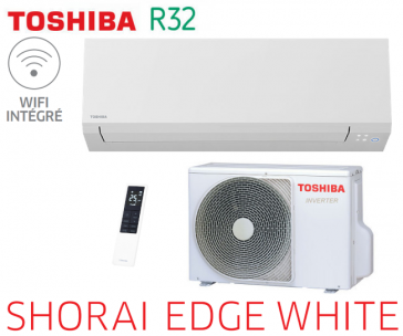 Toshiba Mural SHORAI EDGE WHITE RAS-B10G3KVSG-E 