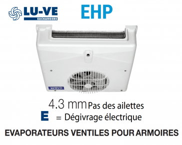 Evaporateur pour armoire EHP 9E de LU-VE - 580 W
