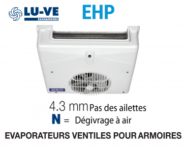 Evaporateur pour armoire EHP 9 de LU-VE - 580 W