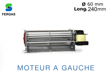 Ventilateur Tangentiel TGO 60/1-240/20 de Fergas