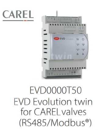 EVD Evolution Twin by Carel EVD0000T50