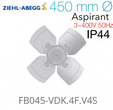 Ventilateur hélicoïde FB045-VDK.4F.V4S de Ziehl-Abegg