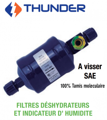 Filtertrockner mit Schauglas TEG-082 - 1/4" SAE-Anschluss