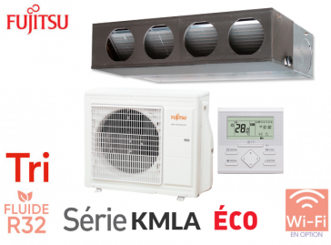 Fujitsu Gainable Moyenne Pression Série Eco ARXG 36 KMLA triphasé