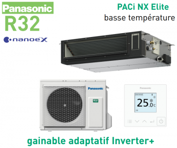 Panasonic PACi NX Elite gainable adaptatif S-6071PF3E  + U-36PZH3E5