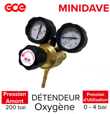 Détendeur Minidave 96 Oxygène de GCE