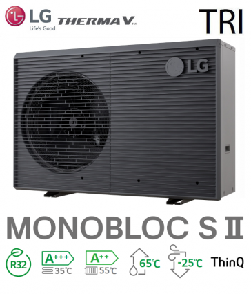 Pompe à Chaleur THERMA V Monobloc 65°C - HM143MRS.UB40 - R32