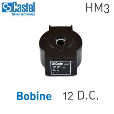 Bobine d’électrovannes HM3 - 9120/RD1 - Castel  