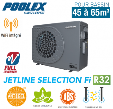 Pompe à chaleur Poolex Jetline Selection Fi 125 -  R32
