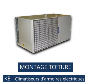 Climatiseurs d'armoires électriques KB 20 CAI - MONTAGE TOITURE