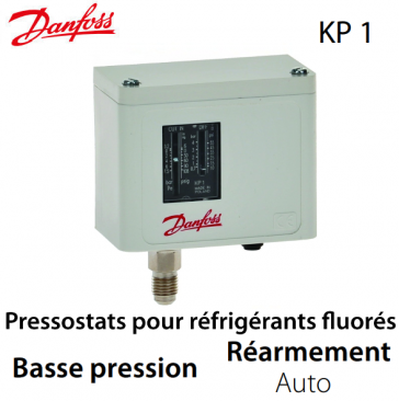 Pressostat simple automatique BP - 060-110166 - Danfoss 