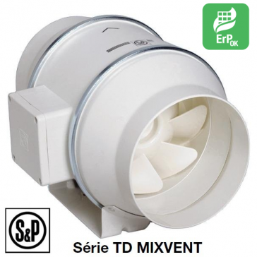 S&P TD-MIXVENT - TD 1300/250 3V kanaalventilator  