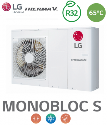 THERMA V Monoblock-Wärmepumpe 65°C - HM051MR.U44 - R32
