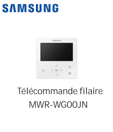 Télécommande filaire MWR-WG00JN