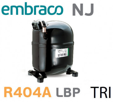 Aspera Kompressor - Embraco NJ2212GS - MIT ROHR - R404A, R507