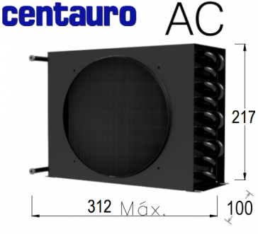 Condenseur à air AC 117/0.50 - OEM 208 - de Centauro