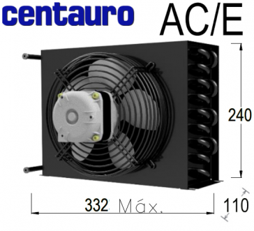 Luftgekühlter Verflüssiger AC/E 120/0.68 - OEM 209 - von Centauro